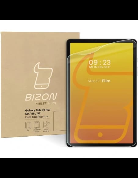 Fólie imitující papír Bizon Film Tab Papirus do Samsung Galaxy Tab S8/S7 [2 PACK]