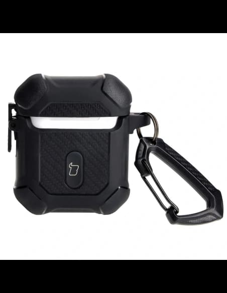Etui Bizon Case Headphone Armor do Apple Airpods 1/2 černé