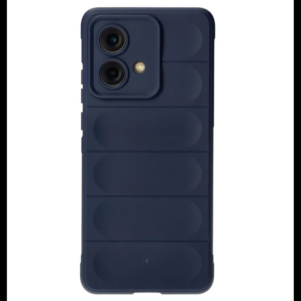 Bizon Caz Tur Motorola Edge 40 Neo albastru marin