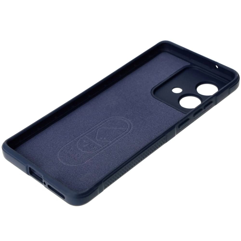 Bizon Caz Tur Motorola Edge 40 Neo albastru marin - 4