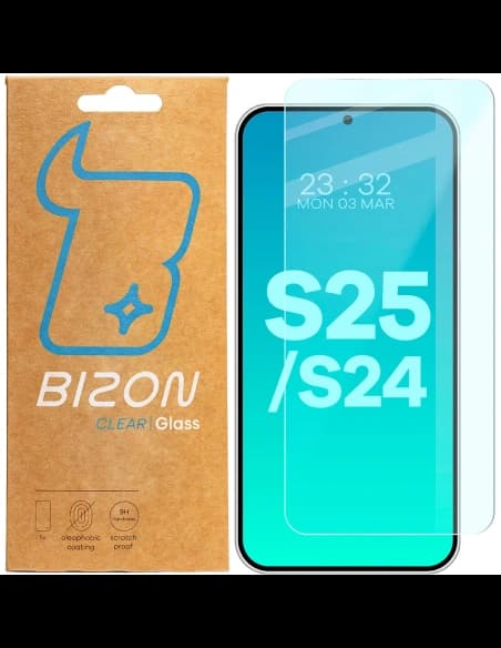 Bizon Glass Clear 2 Samsung Galaxy S25 / S24
