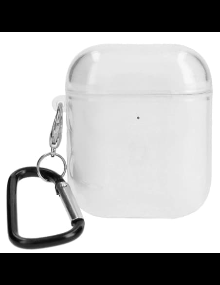 Etui Bizon Case Headphone Clear pro Airpods 1/2 průhledné