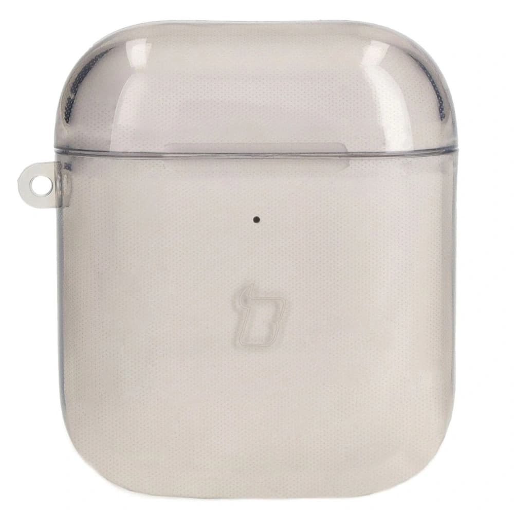Etui Bizon Case Headphone Clear pro Airpods 1/2 průhledné-černé - 2