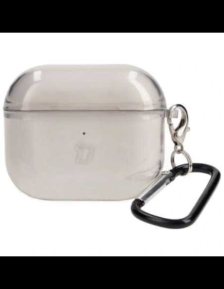 Etui Bizon Case sluchátka Clear pro Airpods 3 průhledné-černé