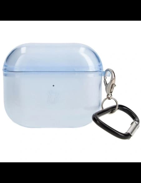 Etui Bizon Case Headphone Clear pro Airpods 3 průhledně-modré