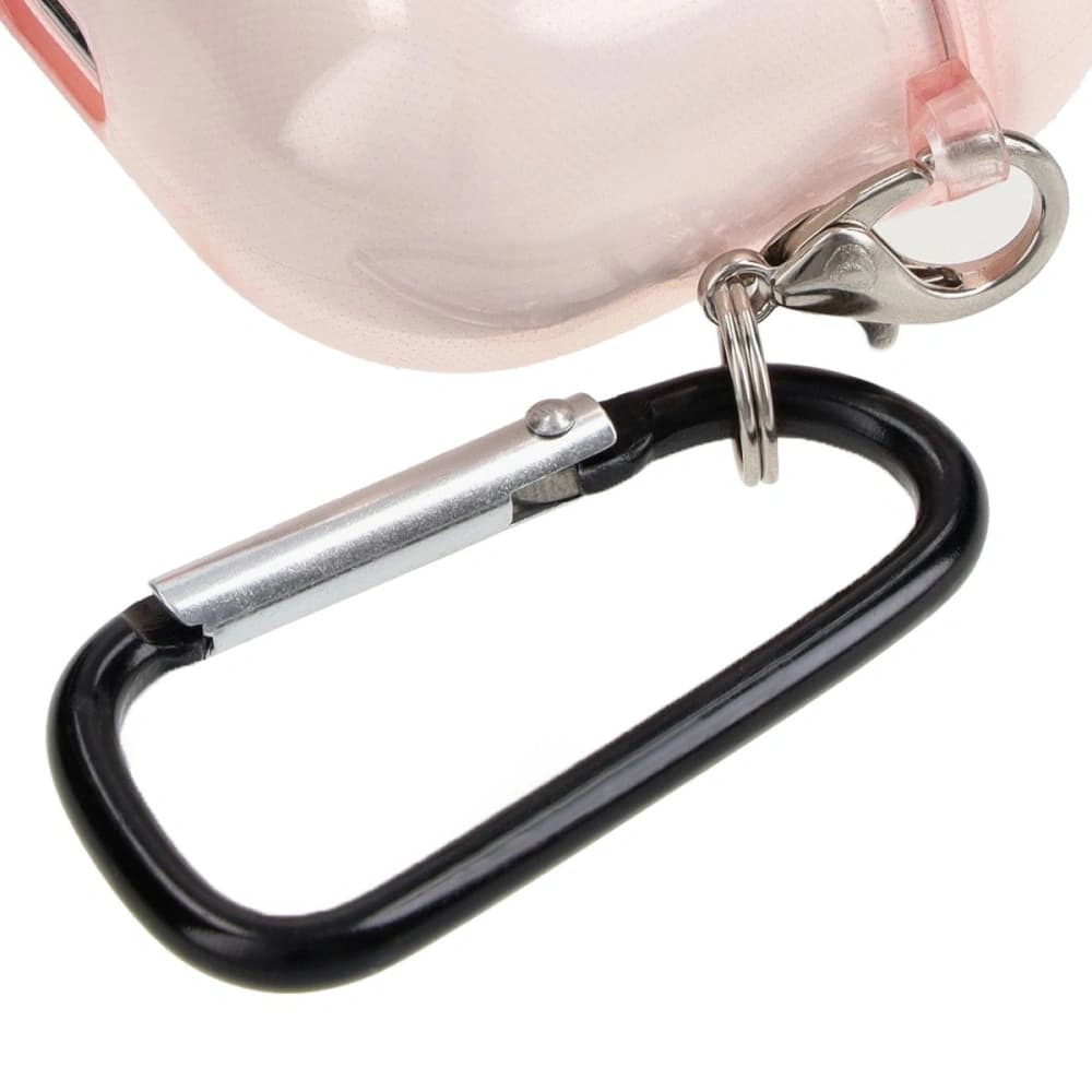 Etui Bizon Case Headphone Clear pro Airpods 3 průhledně-růžové - 5