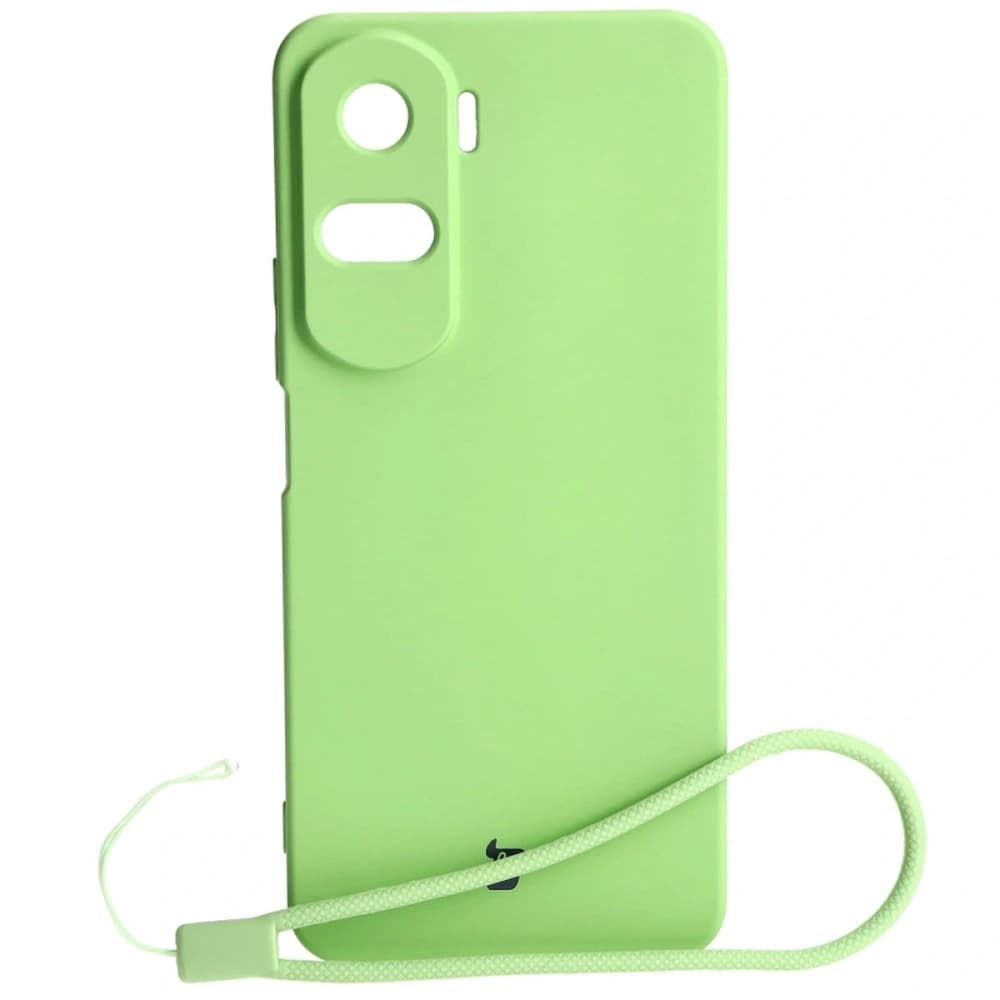 Bizon Case Silicone Honor 90 Lite light green - 1