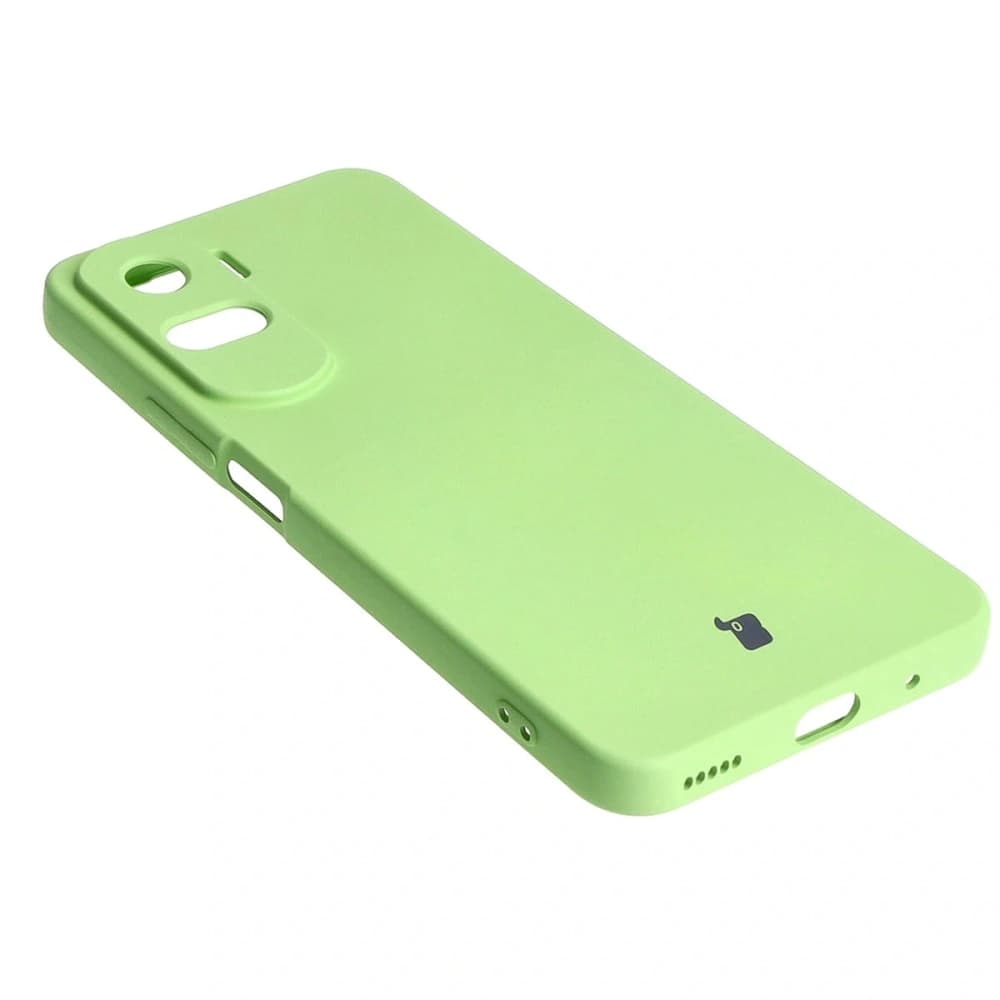 Bizon Case Silicone Honor 90 Lite light green - 4