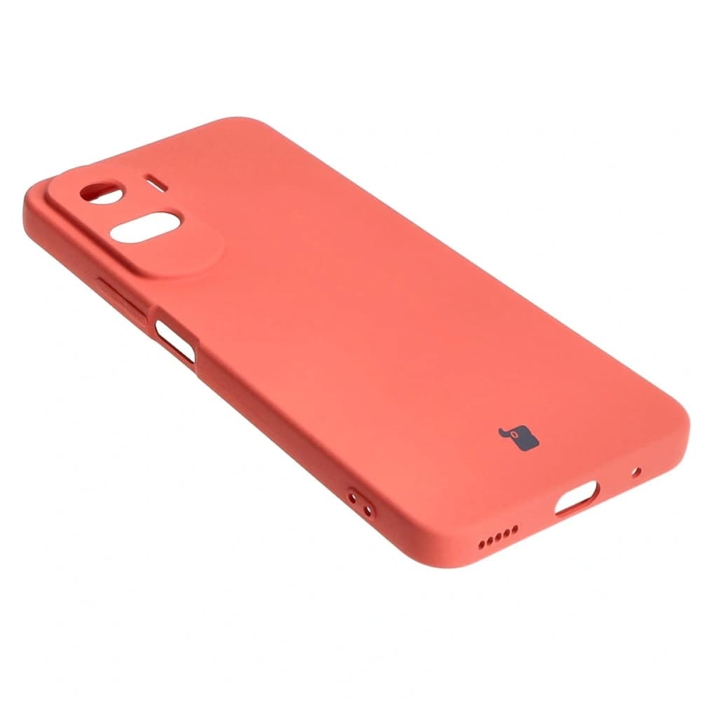 Etui Bizon Case Silicone pro Honor 90 Lite špinavě růžové - 4