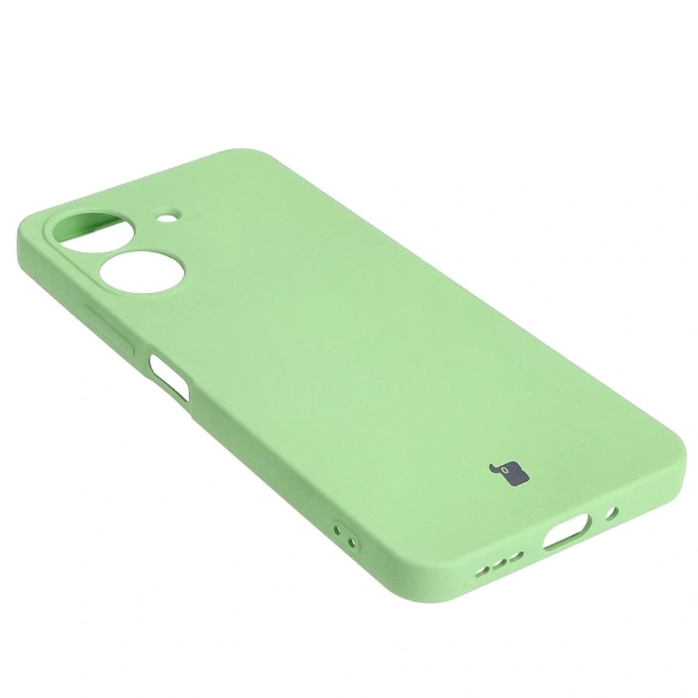 Etui Bizon Case Silicone pro Redmi 13C / Poco C65 jasně zelené - 4