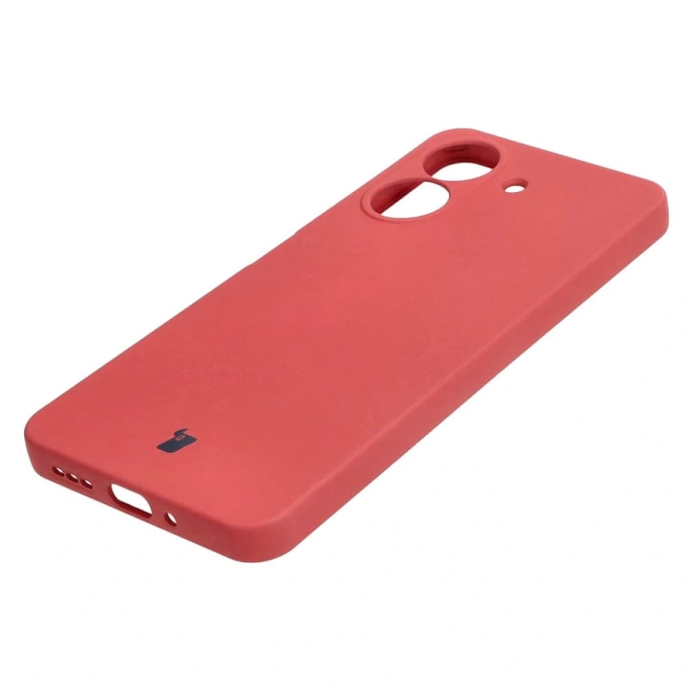 Etui Bizon Case Silicone pro Redmi 13C / Poco C65 špinavě růžové - 3