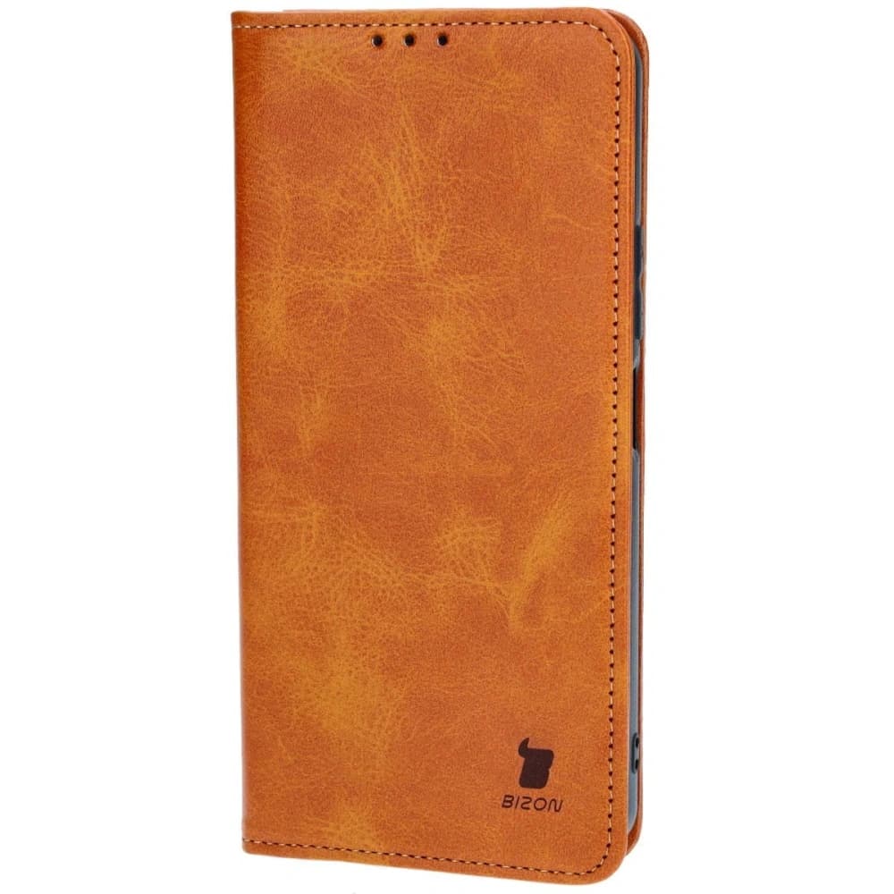 Etui z klapką Bizon Case Pocket Pro do Xiaomi Redmi 13C / Xiaomi Poco C65 hnědé - 3
