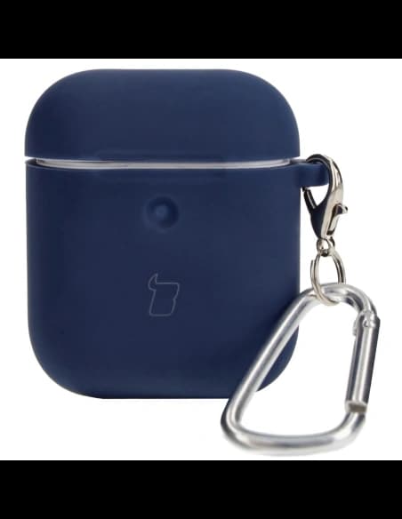 Etui Bizon Case sluchátka silikonové pro AirPods 1/2 modré