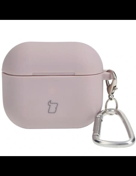Etui Bizon Case sluchátka silikonové pro AirPods 3 levandulové