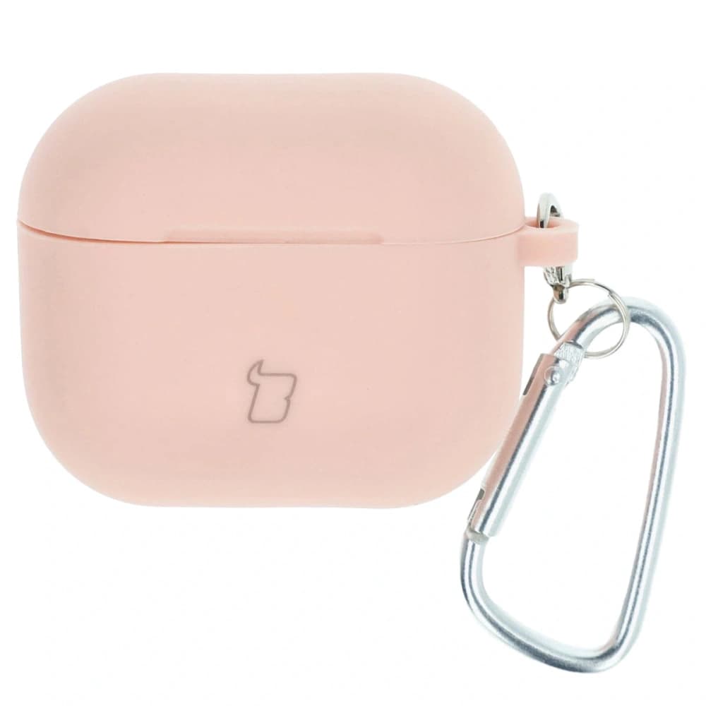 Bizon Case Headphone Silicone AirPods 3 light pink