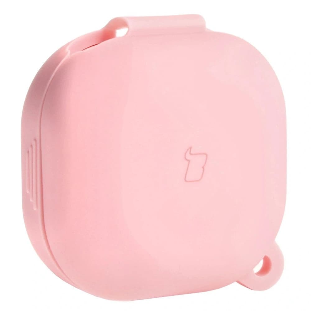 Etui Bizon Case Headphone Silicone do Samsung Galaxy Buds Live / Pro / Buds2 / Buds2 Pro / Buds FE růžové - 4