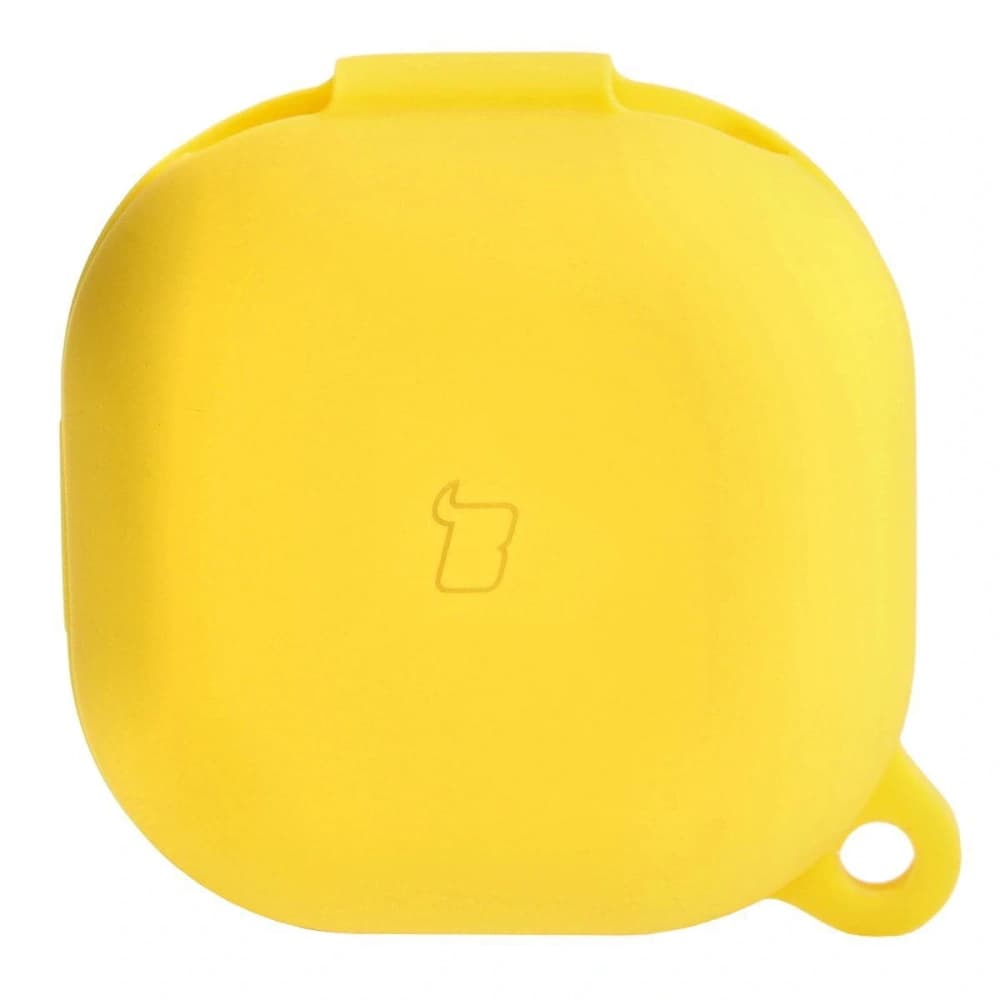 Etui Bizon Case Headphone Silicone do Samsung Galaxy Buds Live / Pro / Buds2 / Buds2 Pro / Buds FE žluté - 2