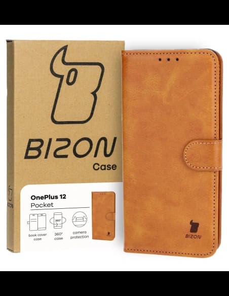 Bizon Case Pocket OnePlus 12 brown