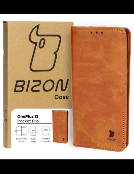 Bizon Case Pocket Pro OnePlus 12 brown
