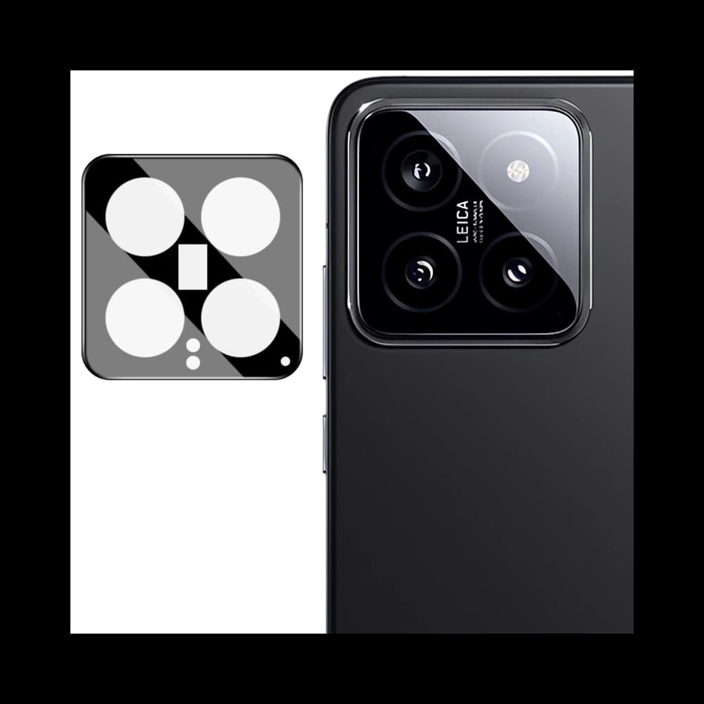 Sklo na fotoaparát Bizon Glass Lens pro Xiaomi 14 [2 PACK] - 2