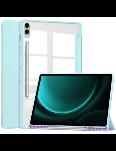 Bizon Case Tab Clear Matt Samsung Galaxy Tab S9 FE Plus blau