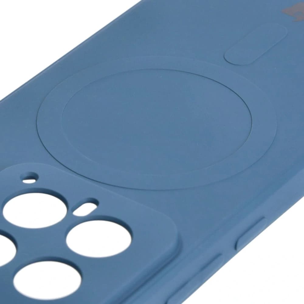Etui Bizon Case Silicone Magnetic Sq pro Xiaomi 14 modré - 5