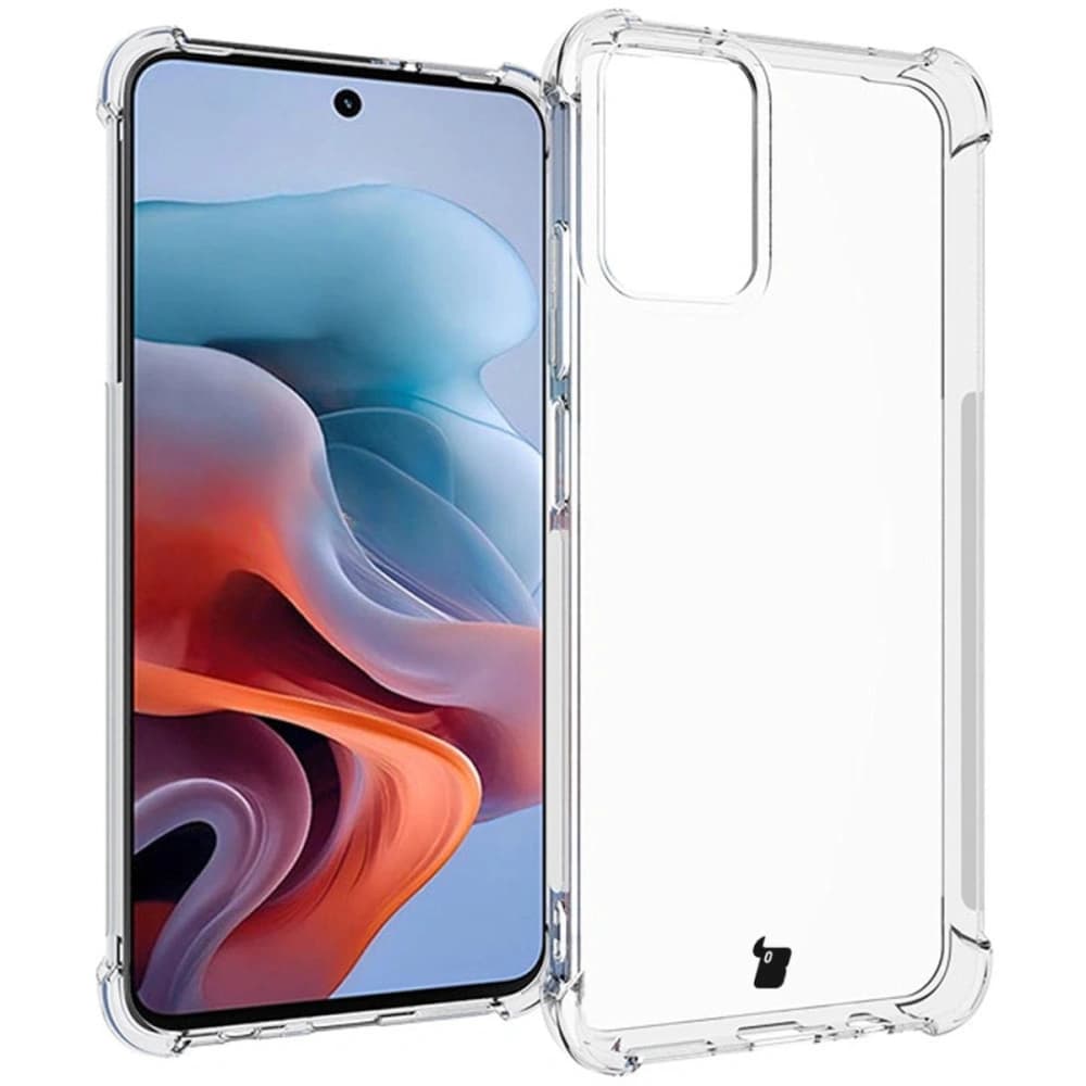 Elastický obal Bizon Case Salpa pro Motorola Moto G34 5G průhledný - 3