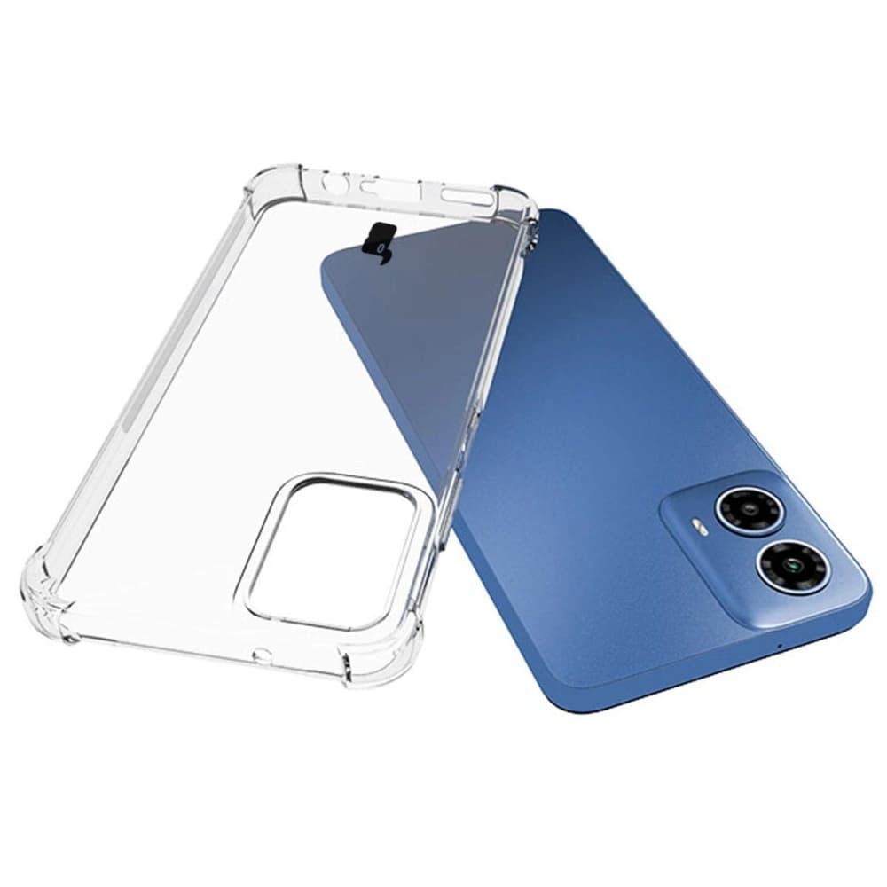 Elastický obal Bizon Case Salpa pro Motorola Moto G34 5G průhledný - 5