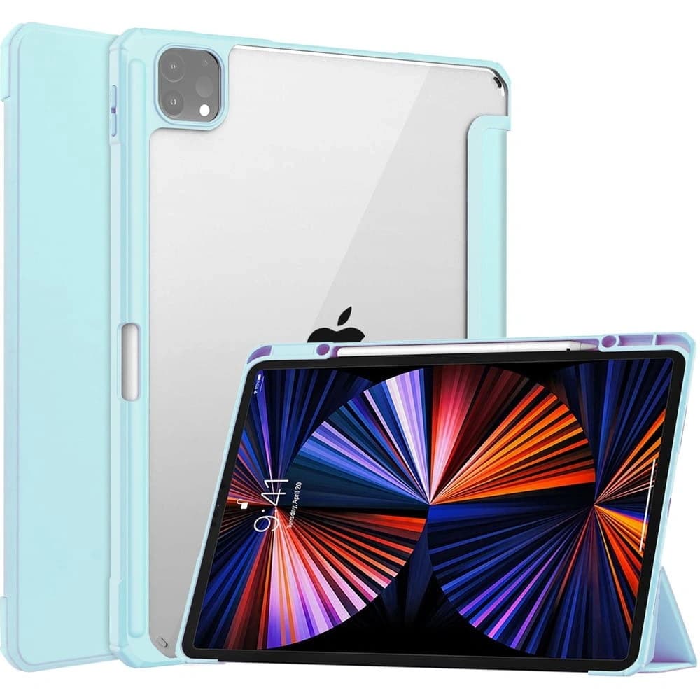 Bizon Case Tab Clear Matt Apple iPad Pro 12.9 2022/2021/2020/2018 blue - 1