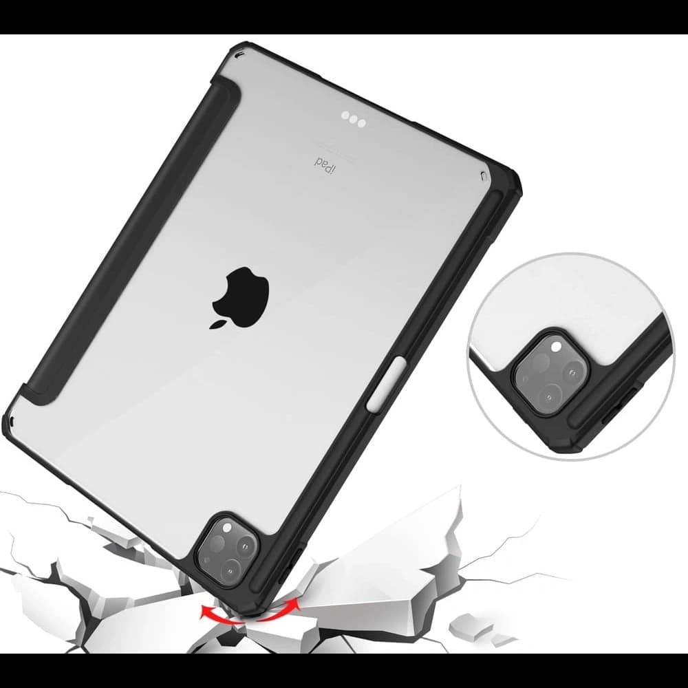 Bizon Case Tab Clear Matt Apple iPad Pro 12.9 2022/2021/2018 negru - 5