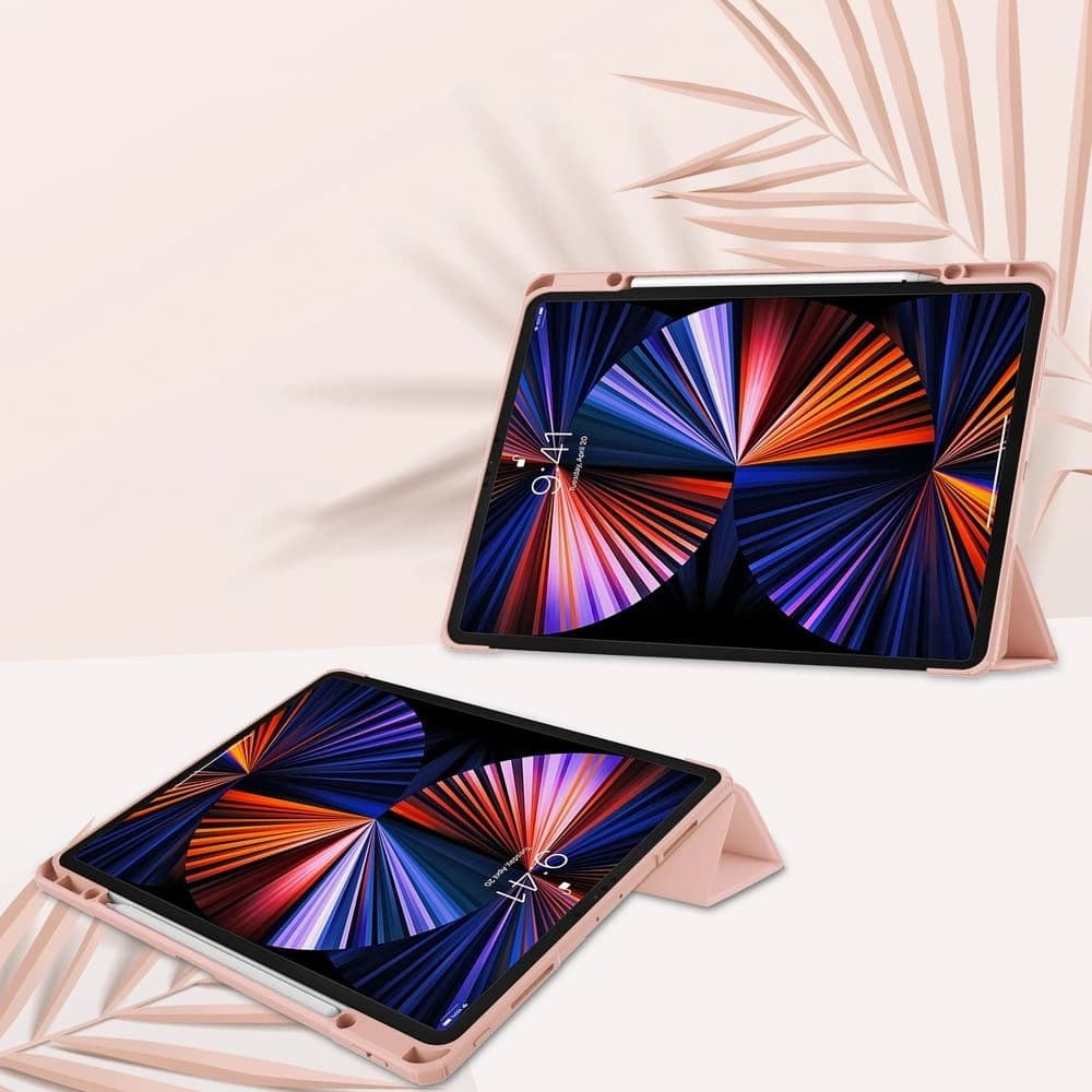 Bizon Case Tab Clear Matt Apple iPad Pro 12.9 2022/2021/2018 roz auriu - 2