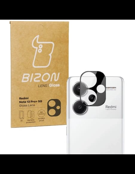 Bizon Lentilă de Sticlă Xiaomi Redmi Note 13 Pro Plus 5G [2 PACHET]