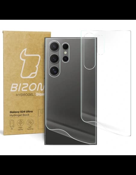 Bizon Glass Hydrogel Samsung Galaxy S24 Ultra [2 PACK]