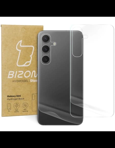 Bizon Glass Hydrogel Samsung Galaxy S24 [2 CSOMAG]