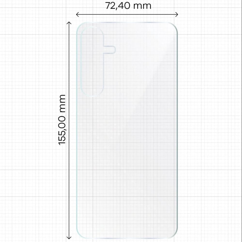 Folie hydrogelové na zadní stranu Bizon Glass Hydrogel Samsung Galaxy S24 Plus [2 PACK] - 2