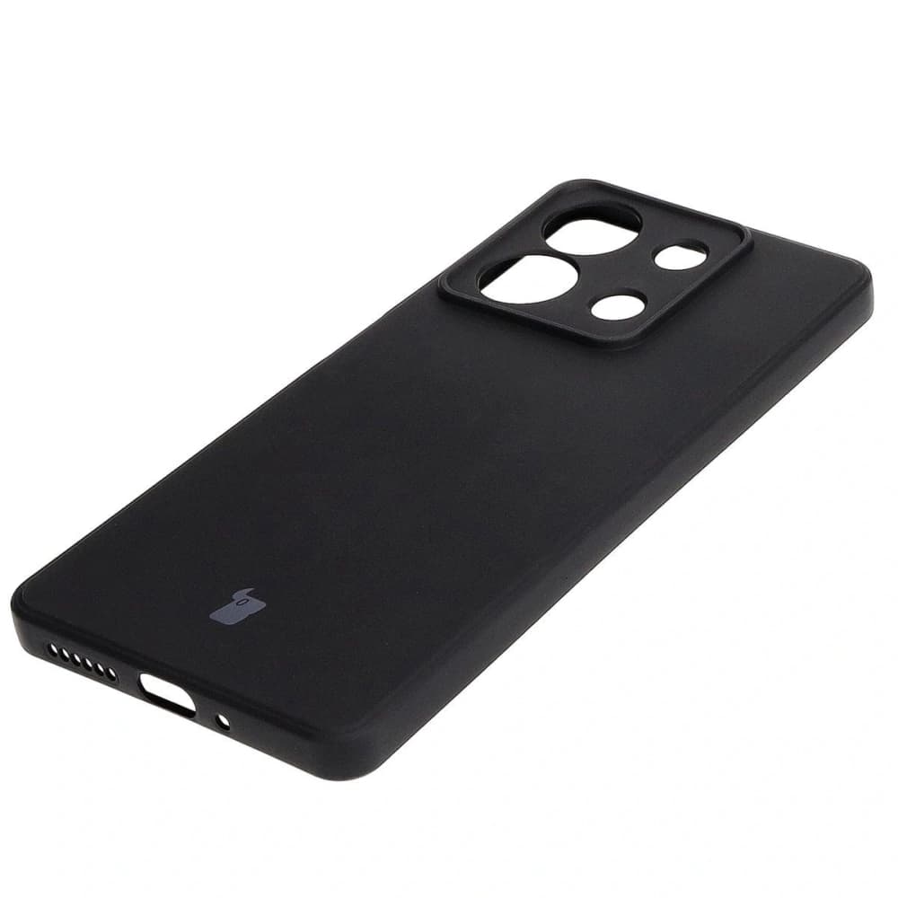 Etui Bizon Case Silicone Sq do Xiaomi Redmi Note 13 5G černé - 3