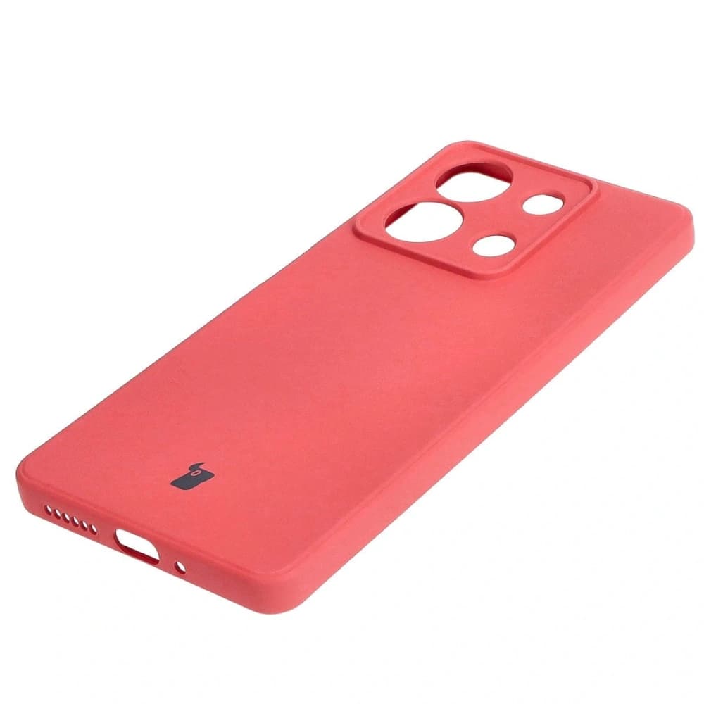 Etui Bizon Case Silicone Sq do Xiaomi Redmi Note 13 5G špinavě růžová - 3