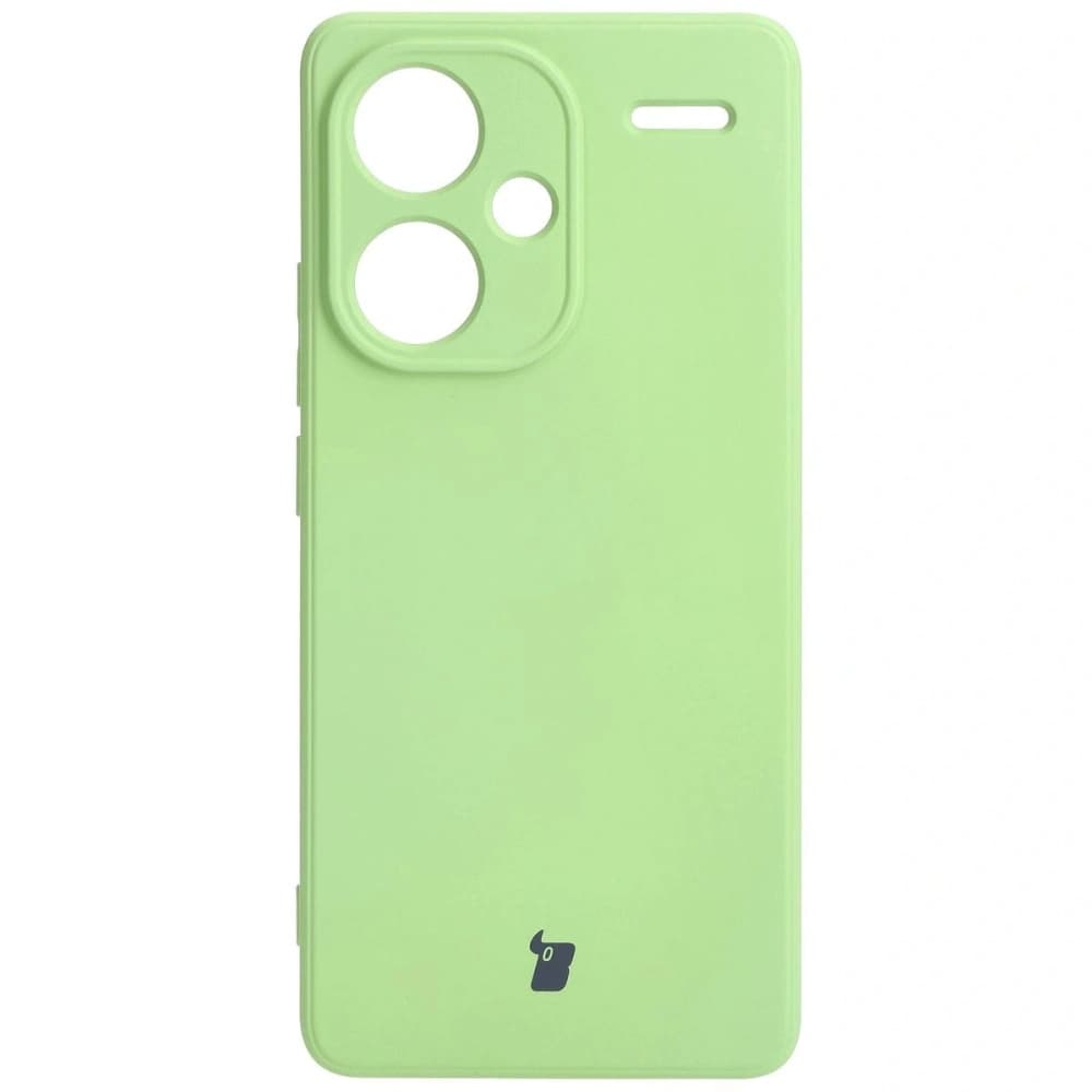 Bizon Case Silicone Sq Xiaomi Redmi Note 13 Pro+ 5G verde deschis - 2