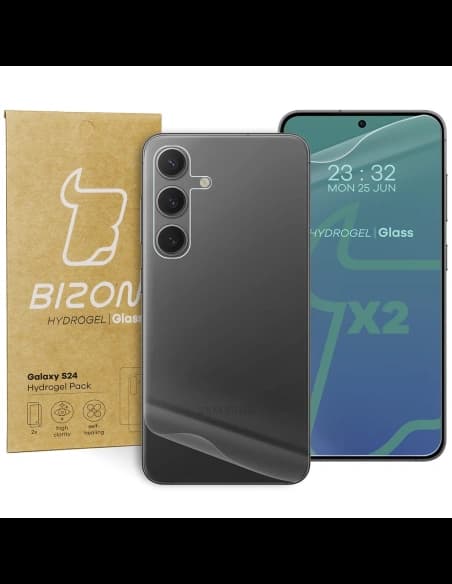 Bizon Glass Hydrogel csomag do Samsung Galaxy S24