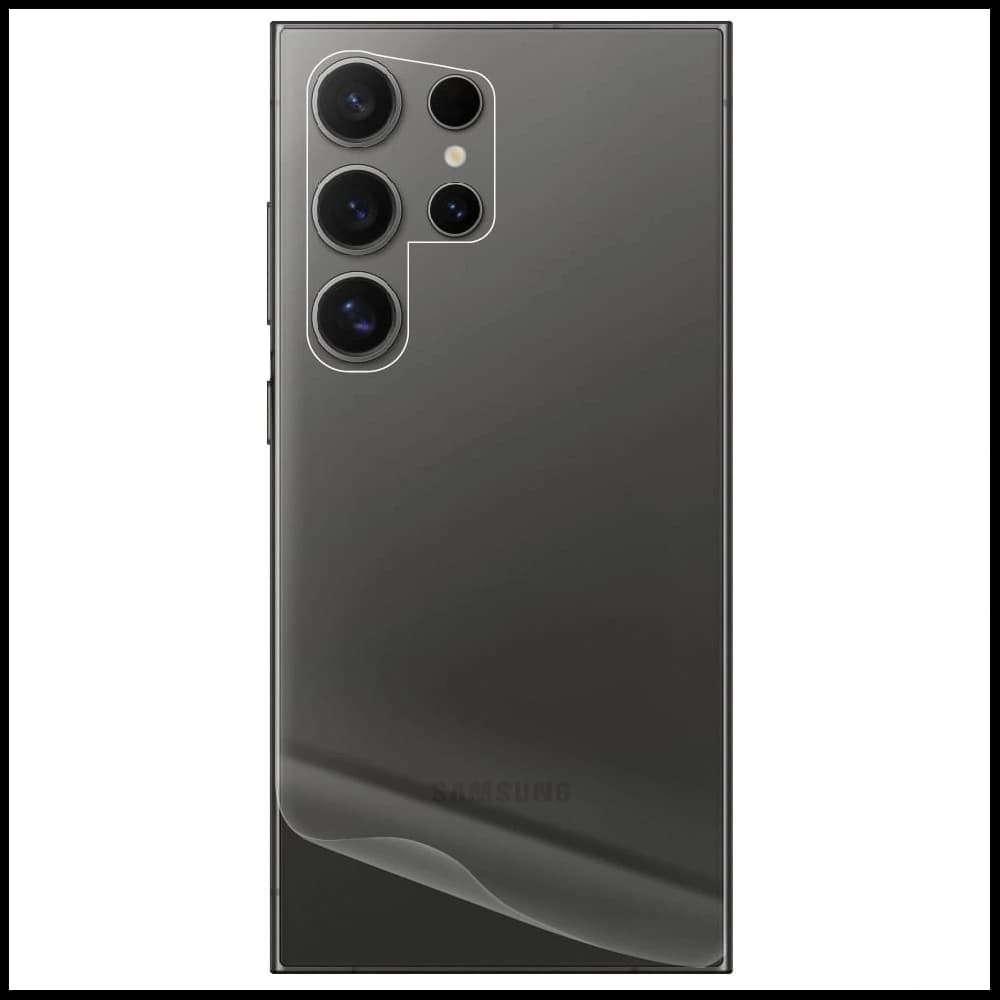 Bizon Glass Hydrogel Pack für Samsung Galaxy S24 Ultra - 4