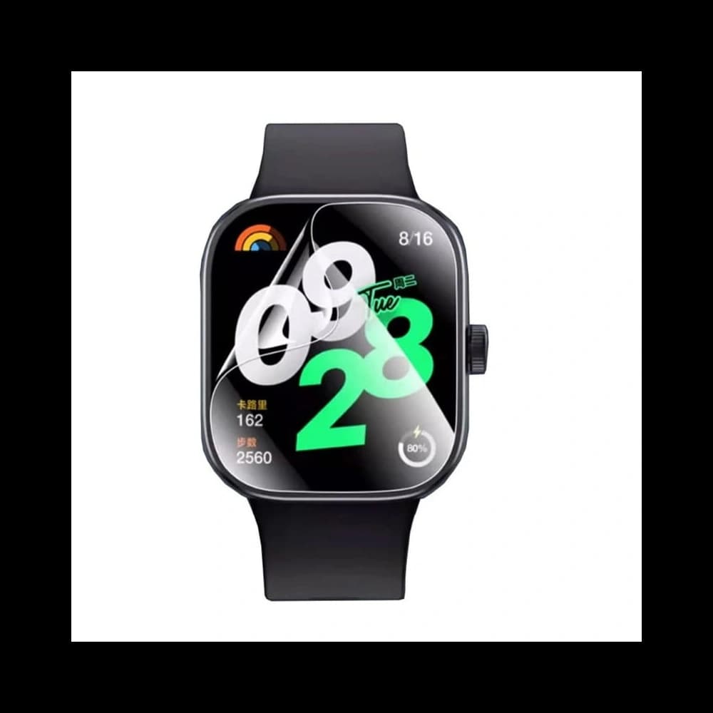 Bizon Glass Watch Hydrogel Redmi Watch 4 [2 PACK] - 3