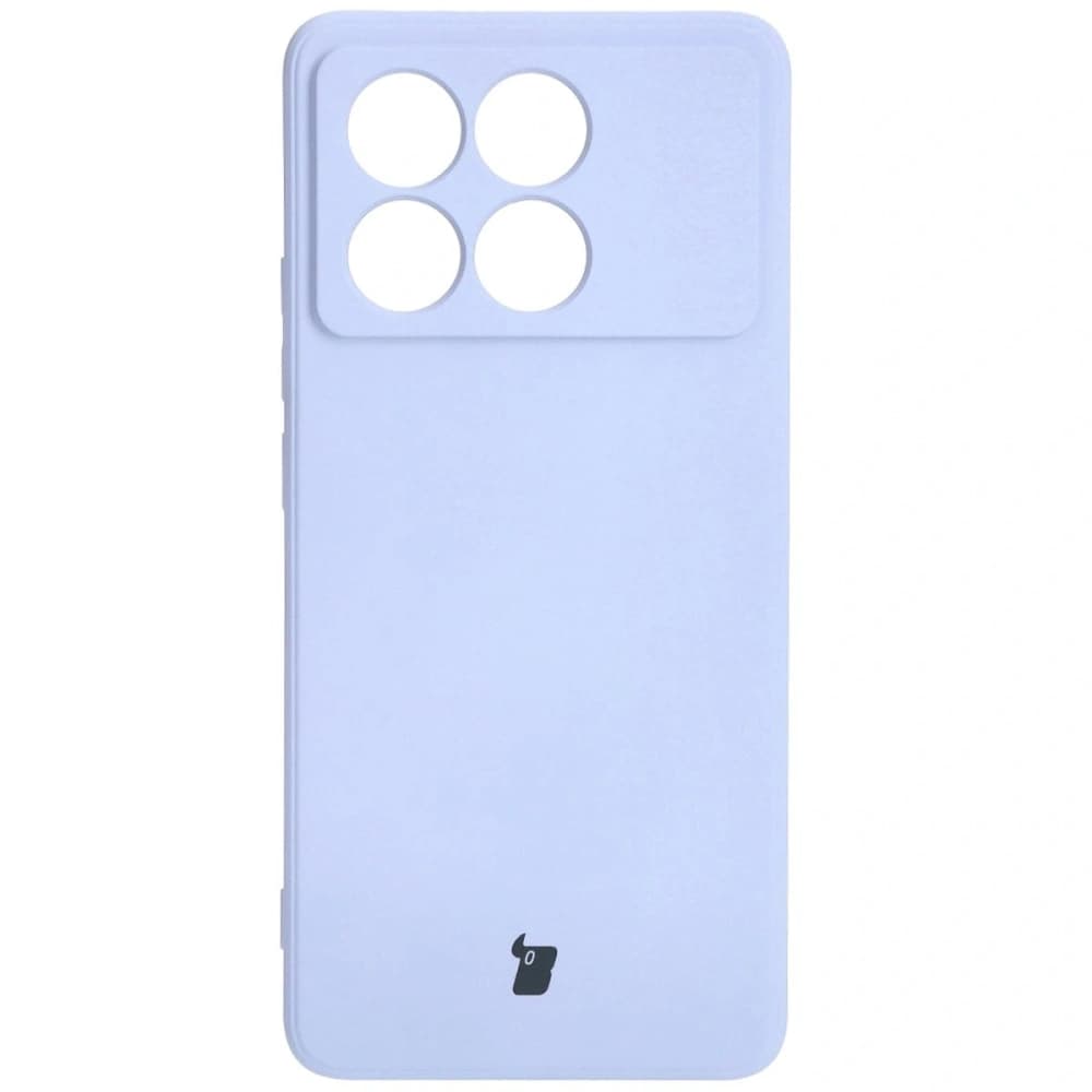Etui Bizon Case Silicone Sq do Xiaomi Poco X6 Pro jasnofialové - 2