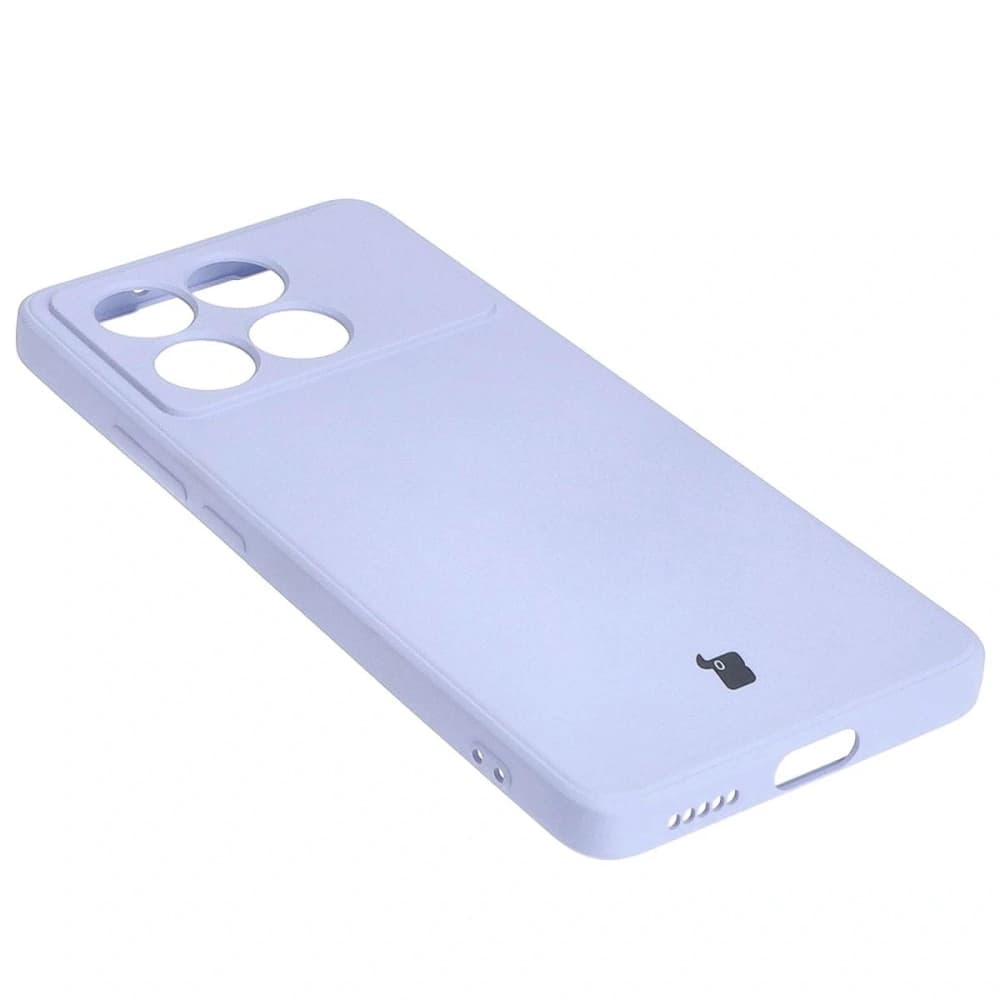 Etui Bizon Case Silicone Sq do Xiaomi Poco X6 Pro jasnofialové - 4