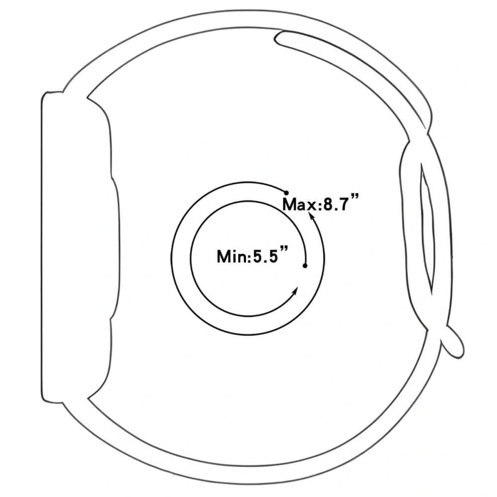 Bizon Strap Uhr Octo Redmi Uhr 4 / Xiaomi Smart Band 9 Pro / 8 Pro schwarz-blau - 6