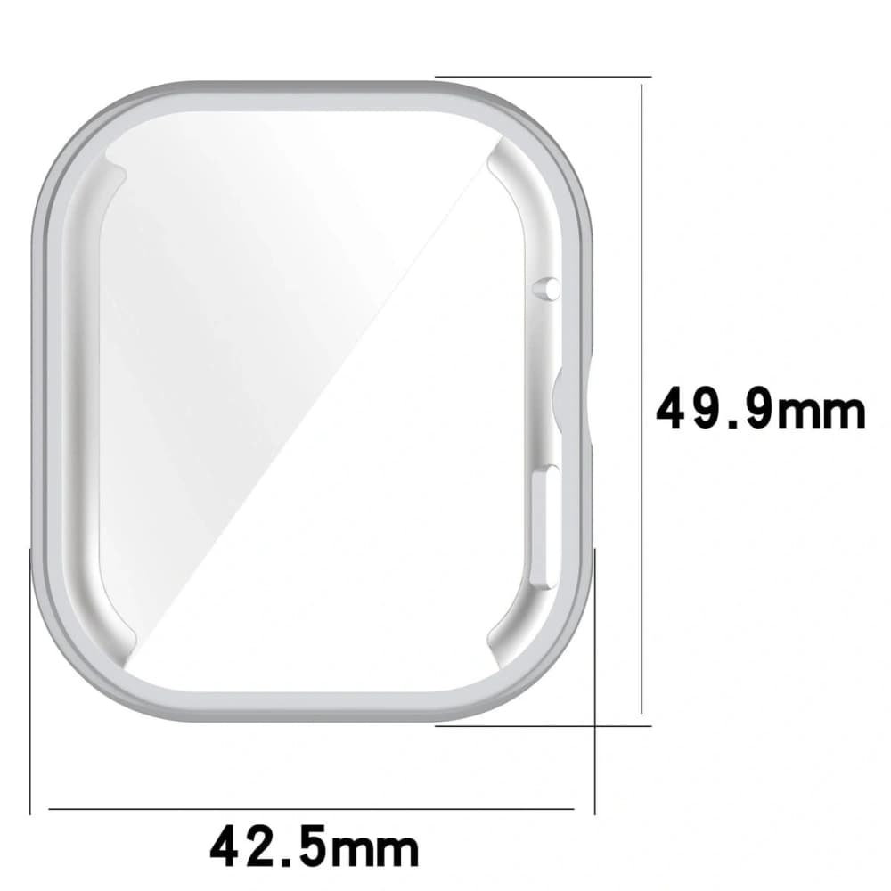 Bizon Case Uhr Felipe Xiaomi Redmi Uhr 4 Silber - 2