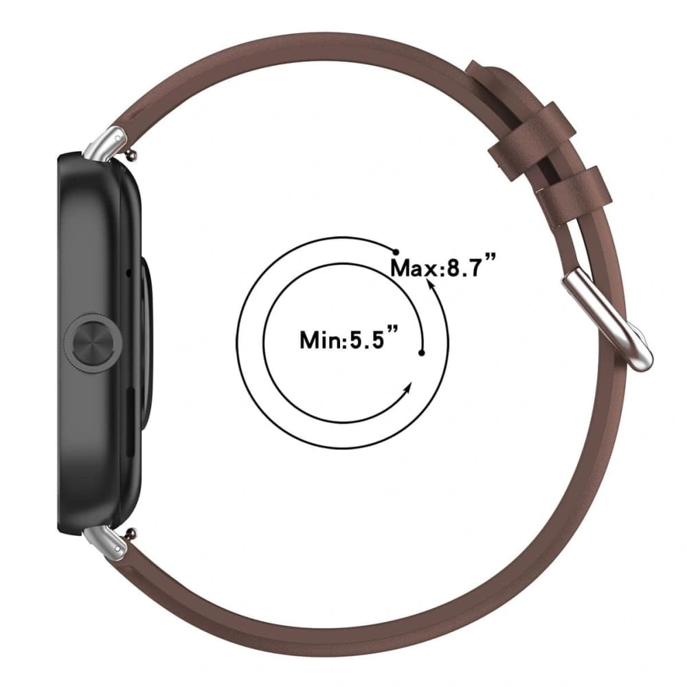 Bizon Strap Watch Casual Redmi Watch 4 / Xiaomi Smart Band 9 Pro / 8 Pro brown - 4