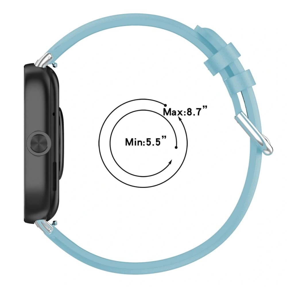 Pasek Bizon Strap Watch Casual do Redmi Watch 4 / Xiaomi Smart Band 9 Pro / 8 Pro modrý - 4