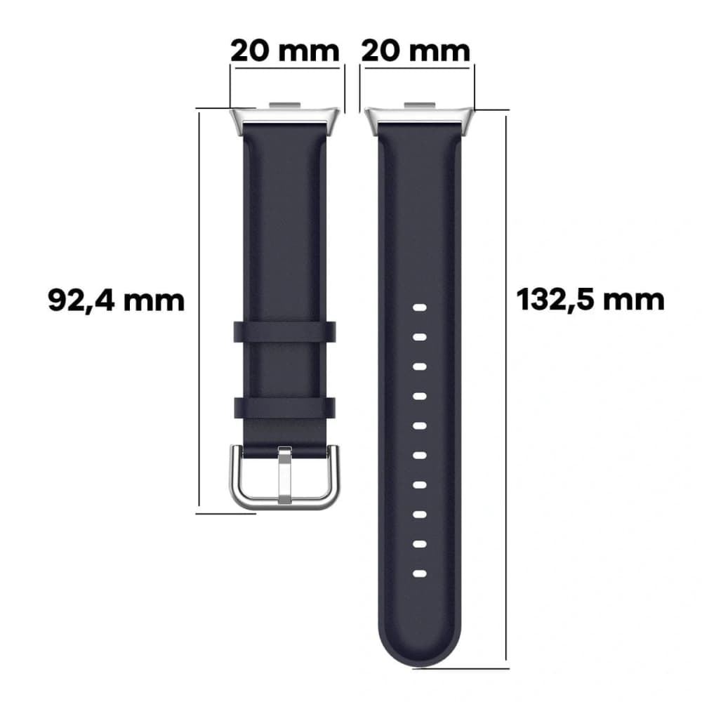 Pasek Bizon Strap Watch Casual do Redmi Watch 4 / Xiaomi Smart Band 9 Pro / 8 Pro tmavě modrý - 2