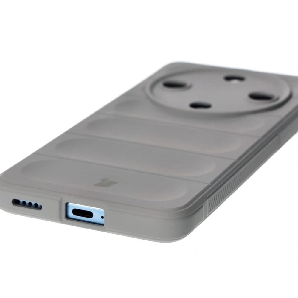 Bizon Caz Tur Honor Magic6 Lite gri deschis - 2