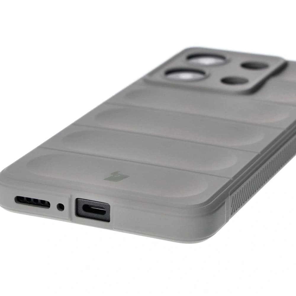 Pancéřové pouzdro Bizon Case Tur pro Xiaomi Redmi Note 13 4G světle šedé - 2